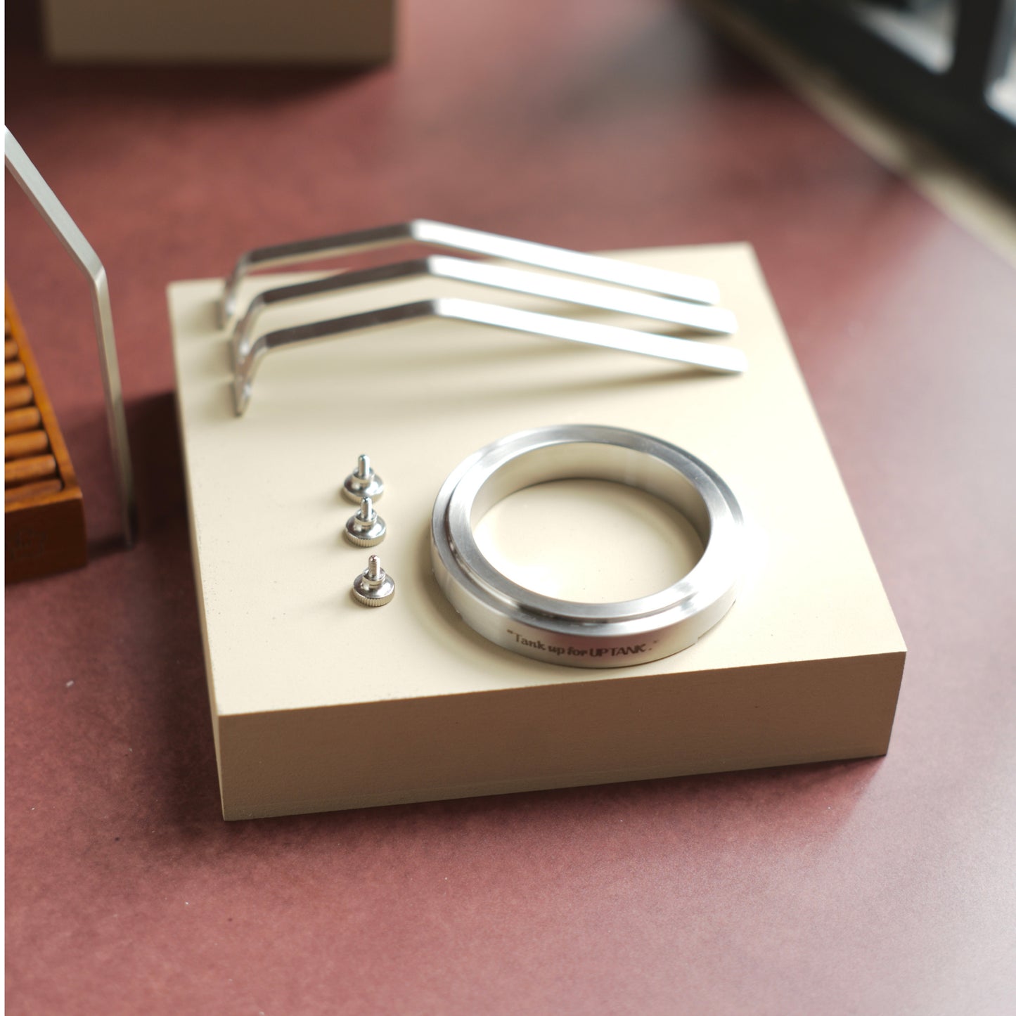 RUNNNN UPTANK Stainless Steel Stand for Portable Espresso Maker