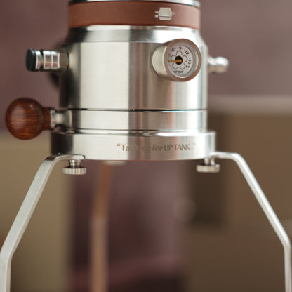 RUNNNN UPTANK Stainless Steel Stand for Portable Espresso Maker